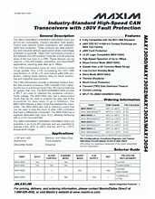 DataSheet MAX13053 pdf